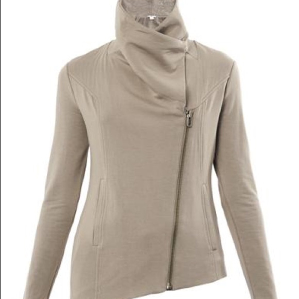 Helmut Lang Jersey Biker Jacket - Picture 2 of 13